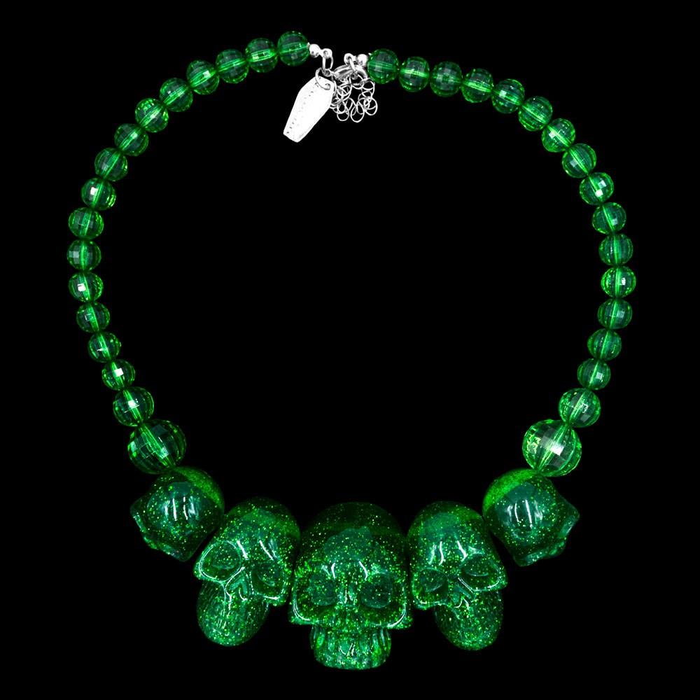 Kreepsville skull necklace deals