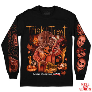 Trick R Treat Candy Massacre Long Sleeve Size XXL