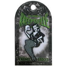 Load image into Gallery viewer, Vampira Enamel Pin