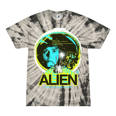 Alien Grey Tie Dye Tee Size L