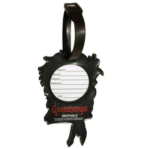 Goosebumps Curly Luggage Tag