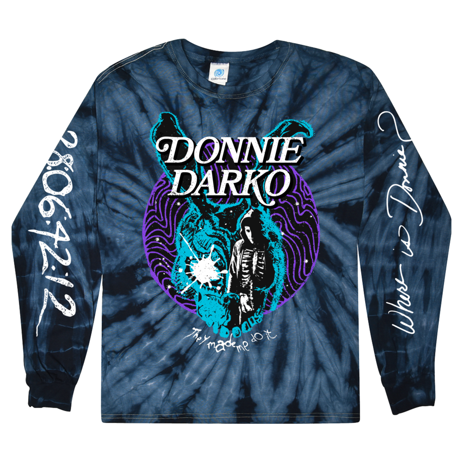Donnie Darko Tie Dye Long Sleeve Size Small