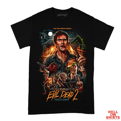 Evil Dead 2 'Kiss Goodbye' Tee