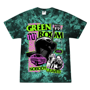 Green Room Teal Tie Dye