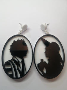 Beetlejuice Earrings