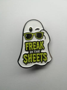 Freak in the Sheets Enamel Pin