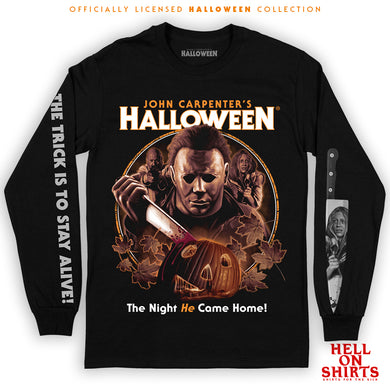 Halloween He Came Home Long Sleeve