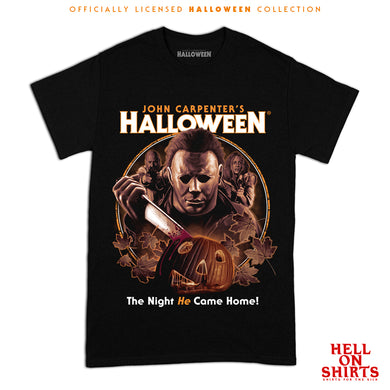 HalLoween He Came Home Tee Size S