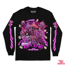Load image into Gallery viewer, Killer Klowns Pies Boys Long Sleeve Size M