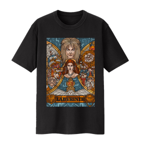 Labyrinth Stained Glass Tee