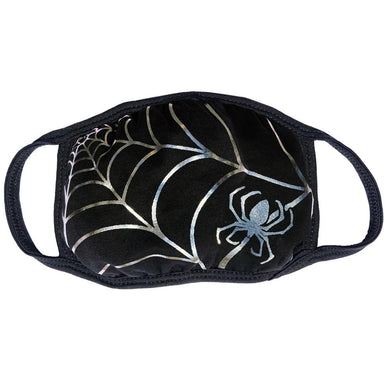 Spiderweb Foil Face Mask