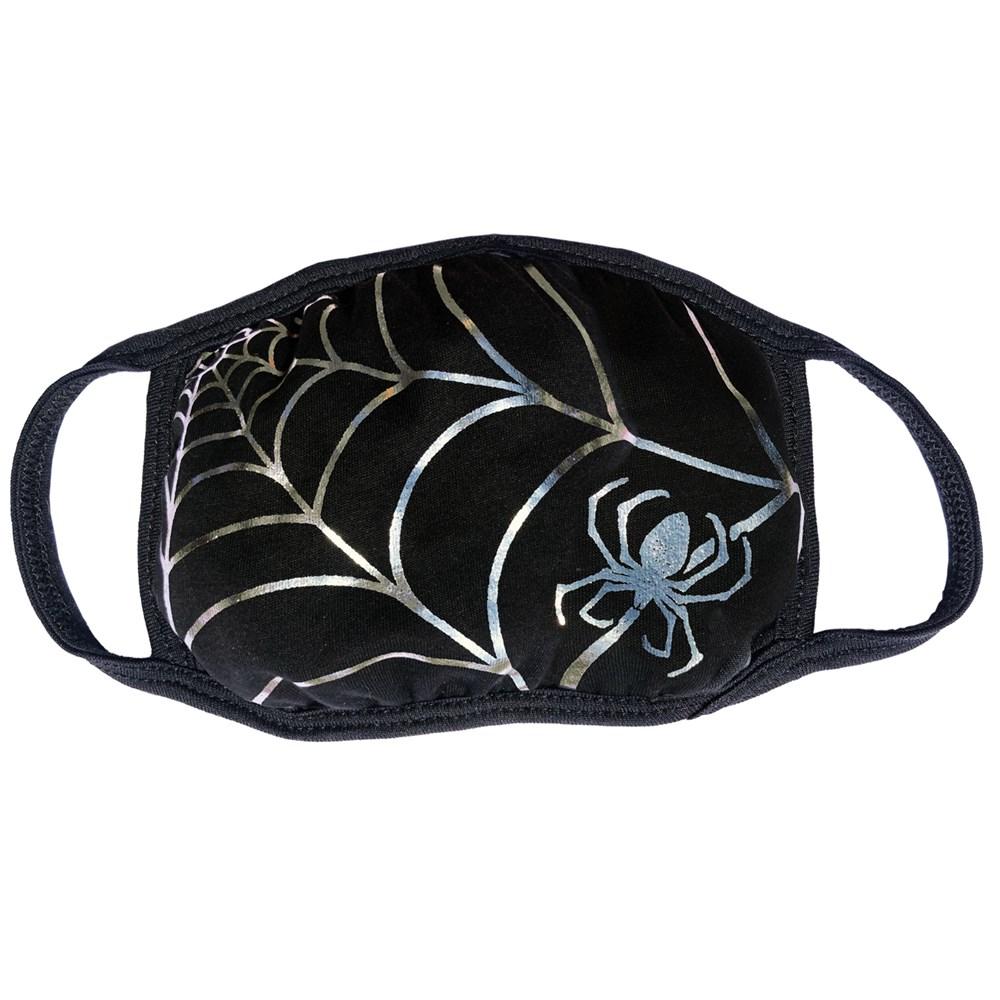 Spiderweb Foil Face Mask
