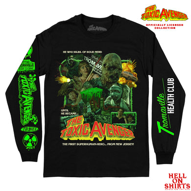 Tromaville Toxic Avenger Long Sleeve