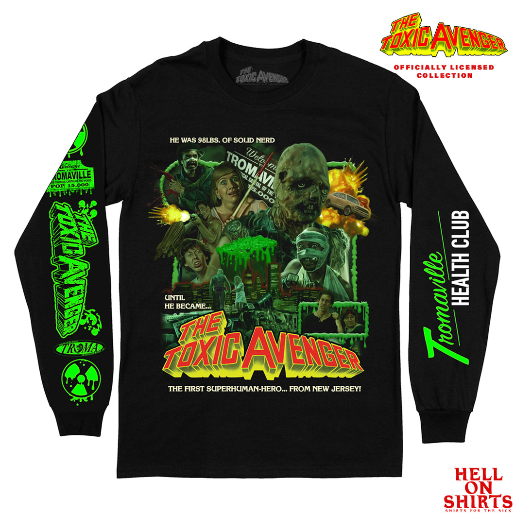 Tromaville Toxic Avenger Long Sleeve