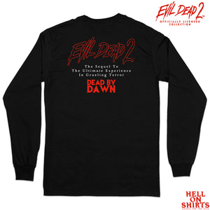 VHS Evil Dead Long Sleeve Size XXL