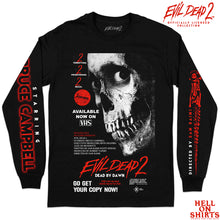 Load image into Gallery viewer, VHS Evil Dead Long Sleeve Size XXL
