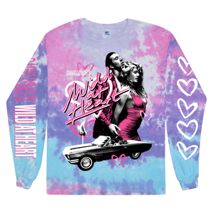 Wild at Heart Pastel Tie Dye Long Sleeve