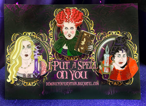 Hocus Pocus Enamel Pin Set