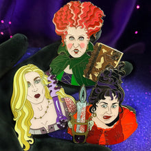 Load image into Gallery viewer, Hocus Pocus Enamel Pin Set