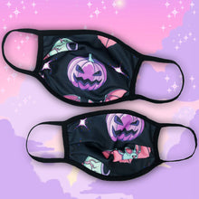 Load image into Gallery viewer, Sale Pastel Halloween Print Mask